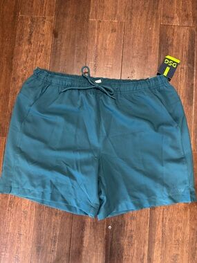 DSG Men's Teal Blue Athletic Shorts